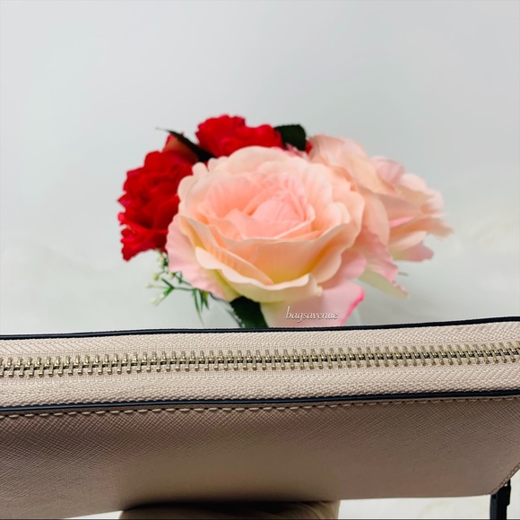 Kate spade large continental wallet Cameron beige - Picture 4 of 8